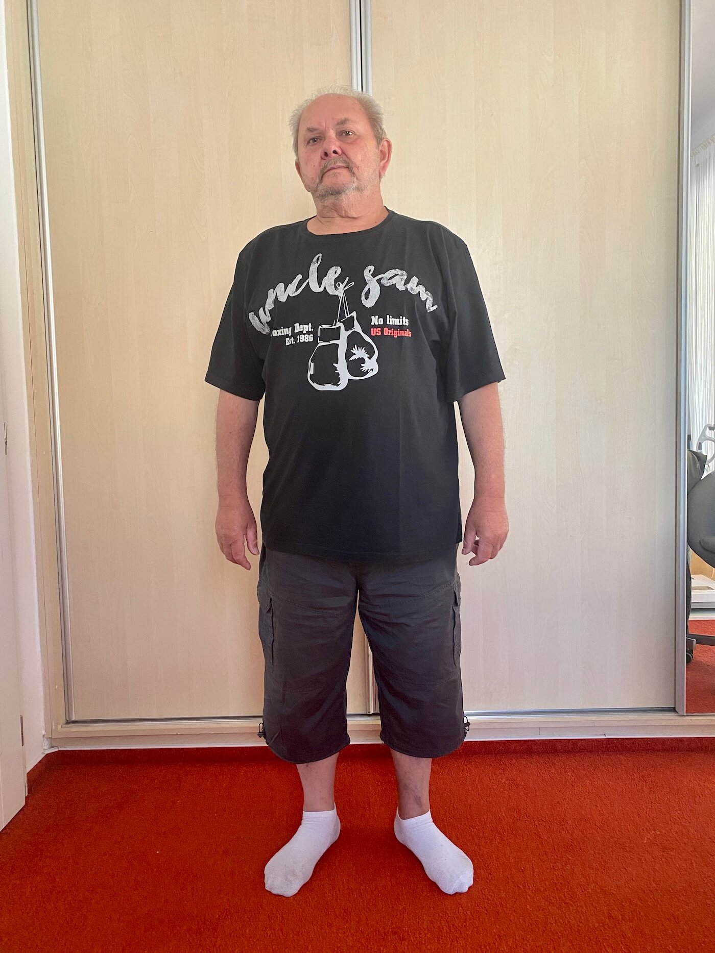Pan František 65 let po 6 měsících programu zhubl 17 Kg