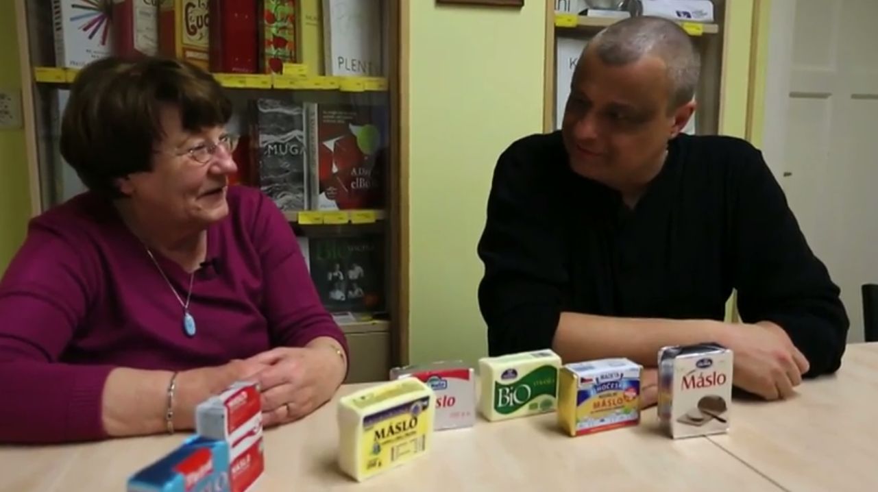 Margaríny na talíři