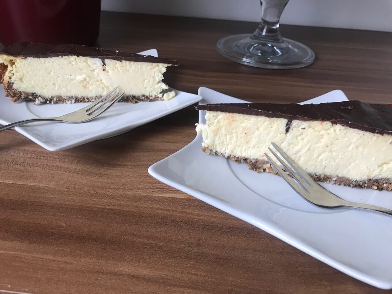 Koksový cheesecake s tvarohem