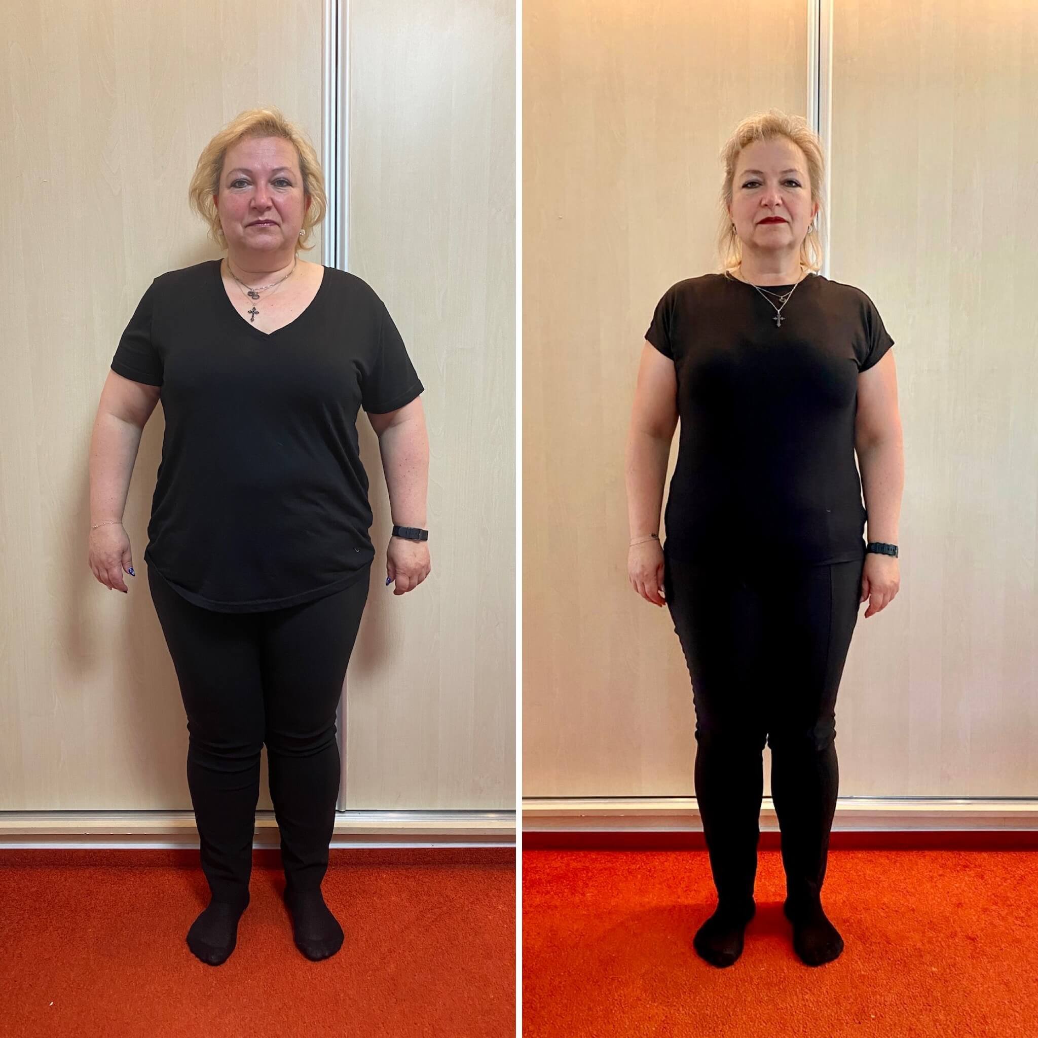 Lenka 47 let, zhubla 19 kg