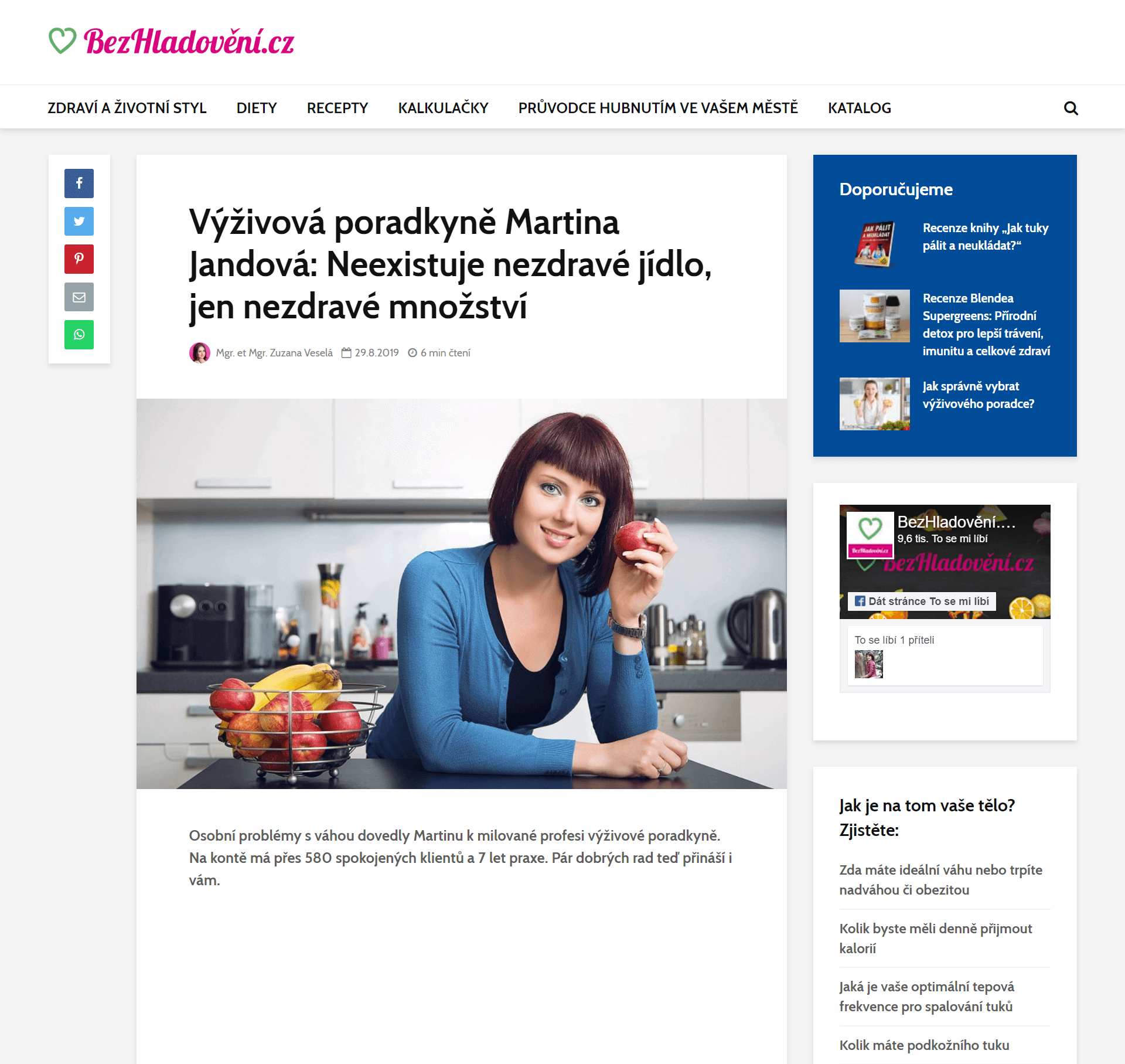 spolupráce s portálem bezhladoveni.cz