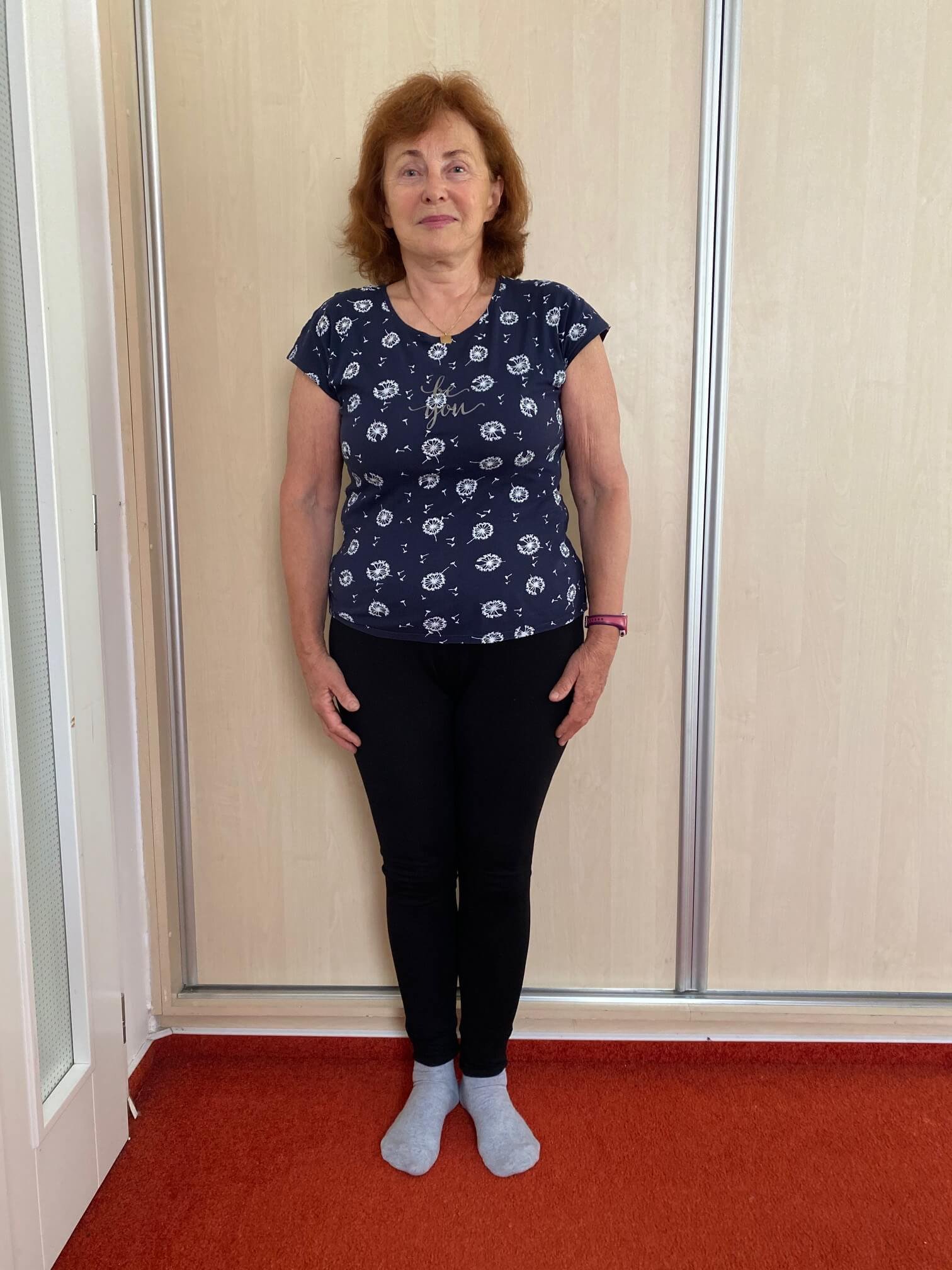 paní Drahomíra po 3. měsíčním programu - 4 kg